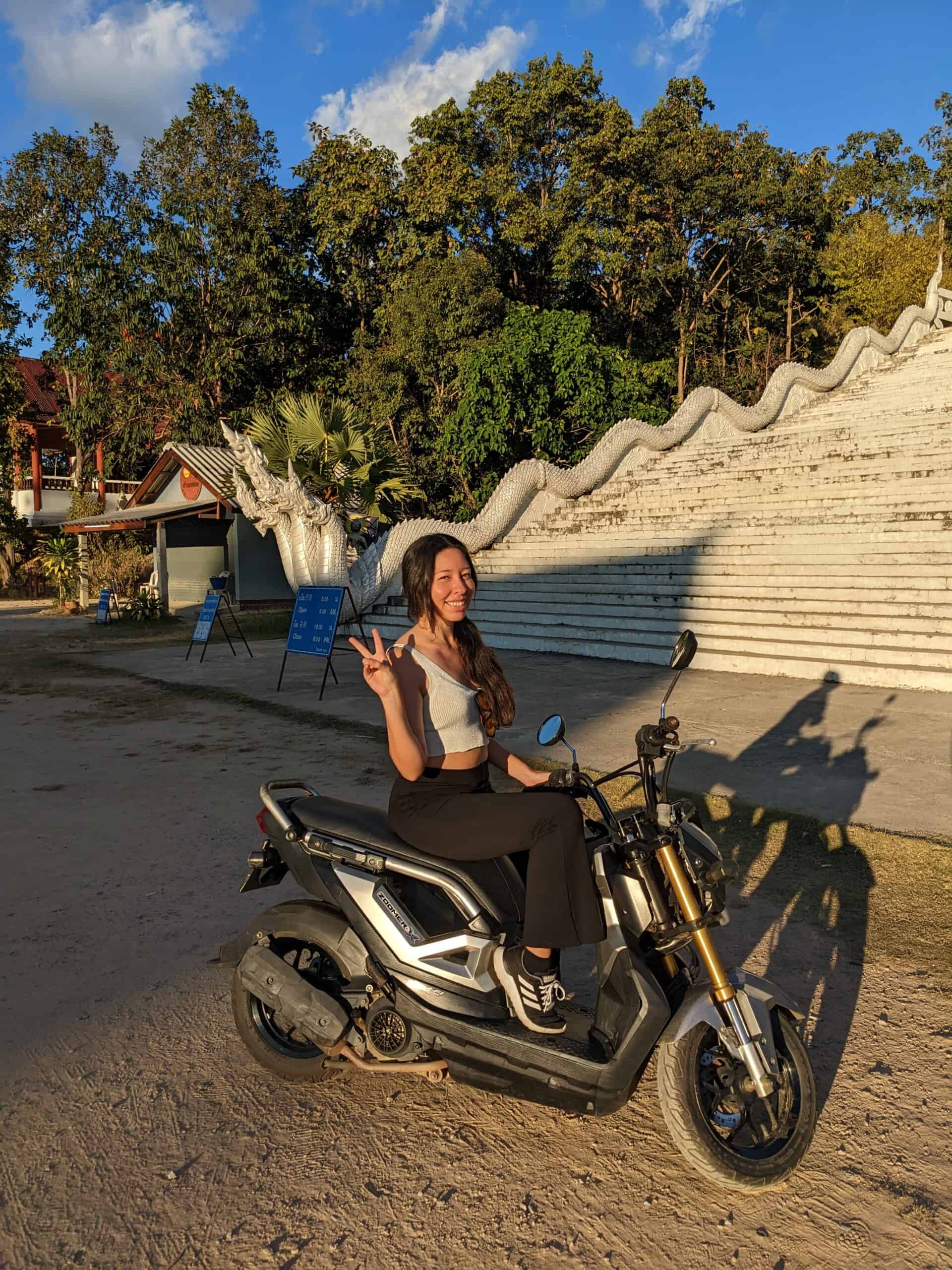 Pai Thailand motorbike